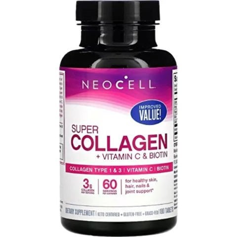 Neocell Super Collagen + Vitamin C &Biotin 180 Tablets