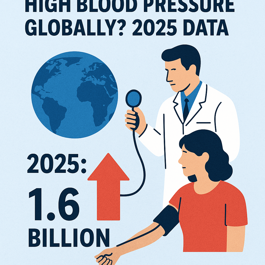 How Many People Have High Blood Pressure Worldwide? [2025 Data]