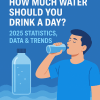 How Much Water Should You Drink a Day? [2025 Statistics, Data & Trends]