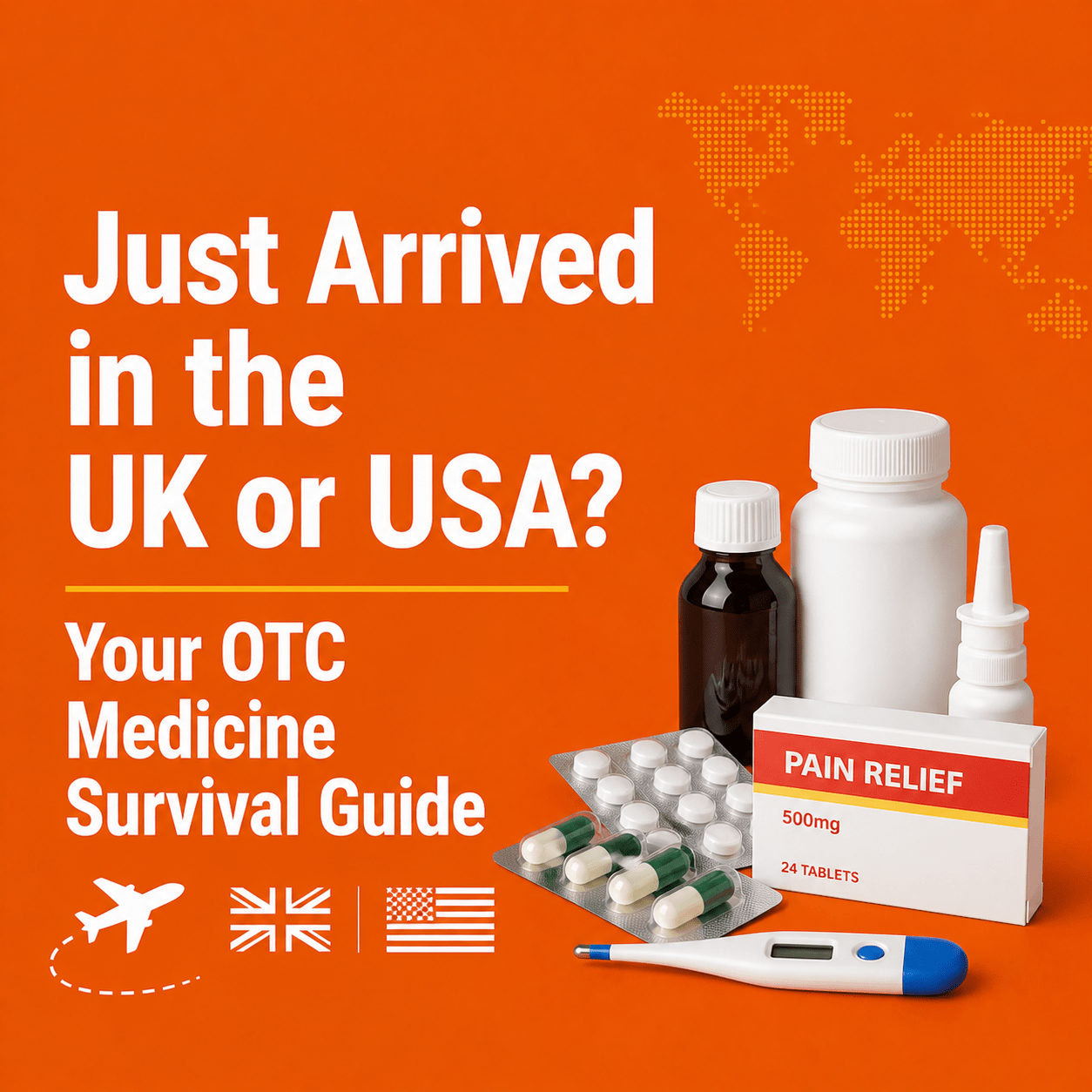 Just Arrived in the UK or USA? Your OTC Medicine Survival Guide (For Nigerians)