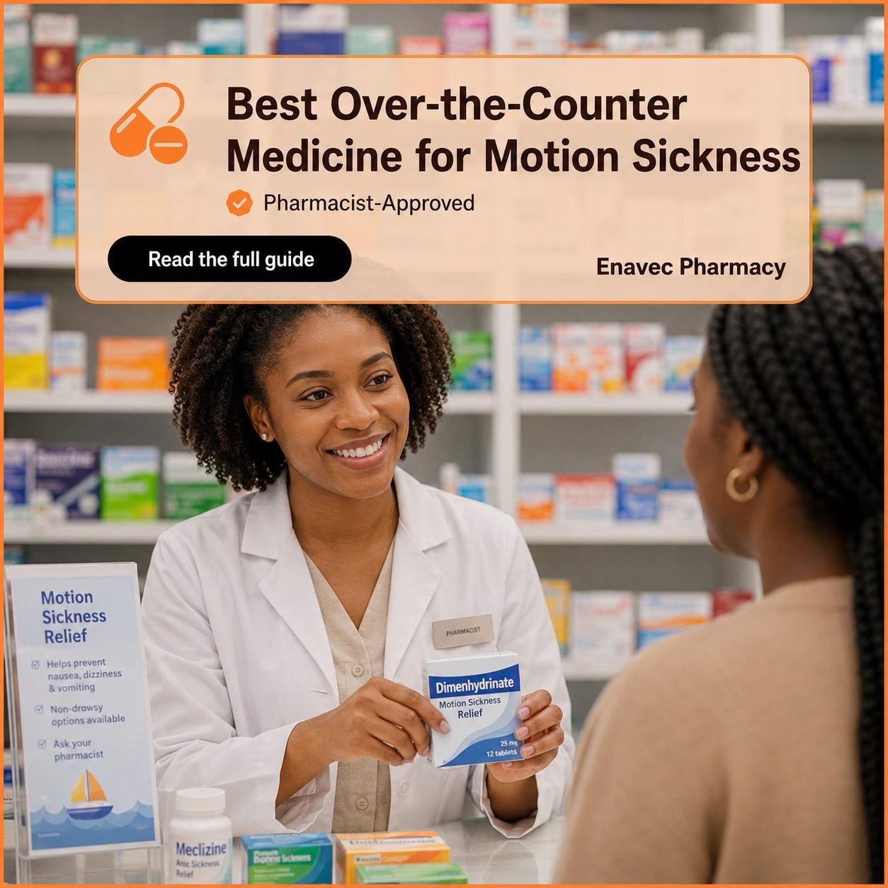 What is the best over-the-counter medicine for motion sickness?