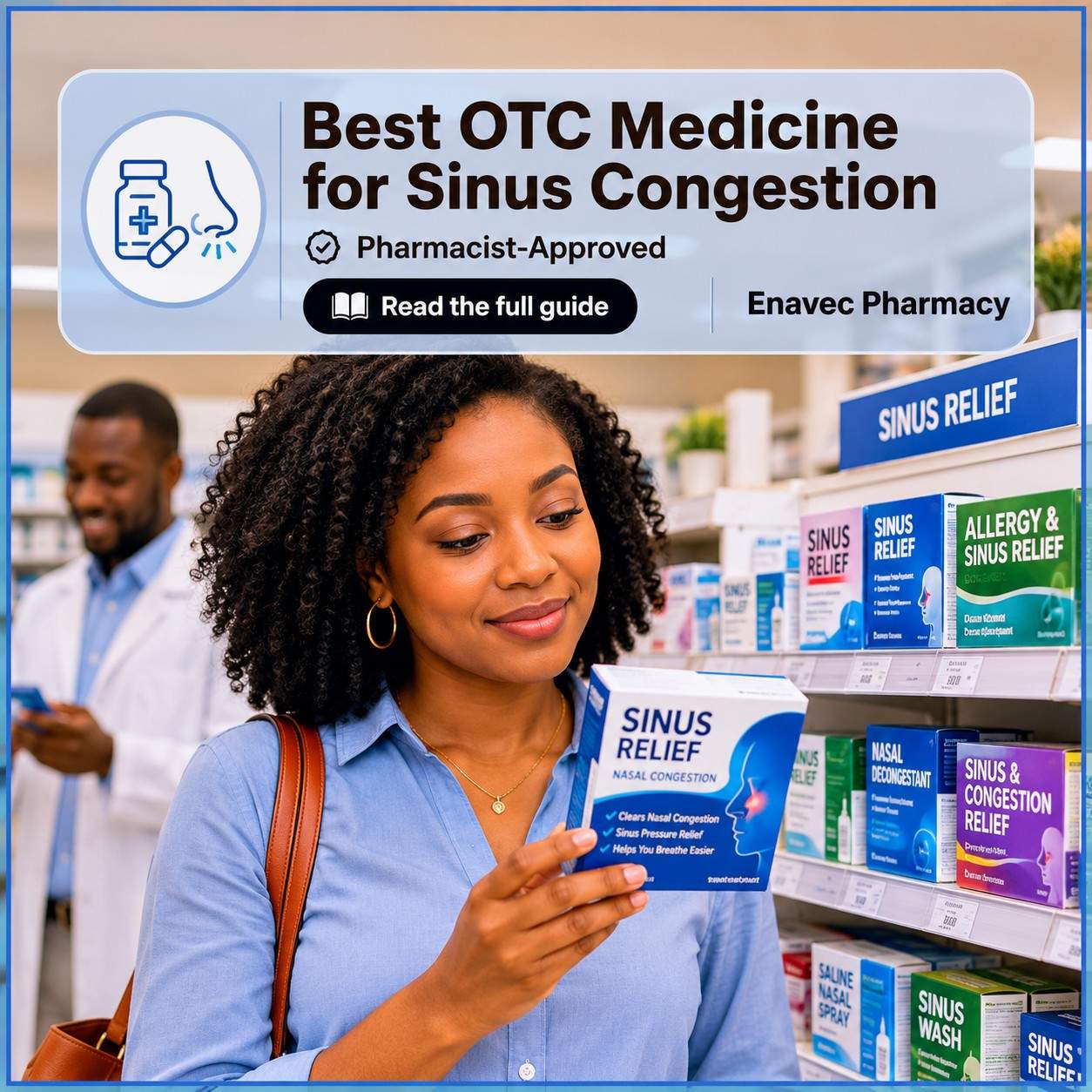 What is the best over-the-counter medicine for sinus congestion?